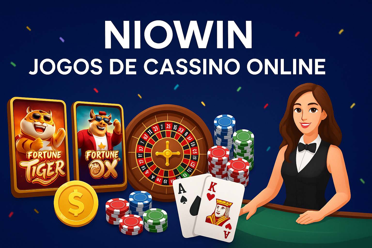 Jogos de cassino online inovadores e emocionantes na NIOWIN