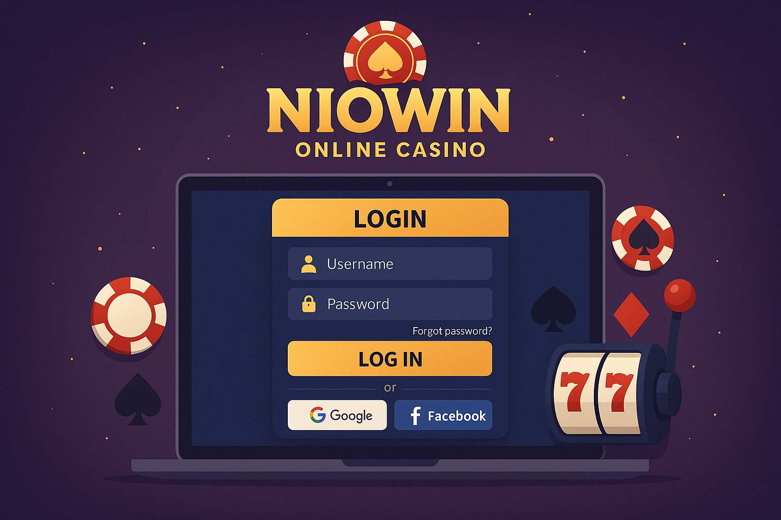 Login no Cassino NIOWIN